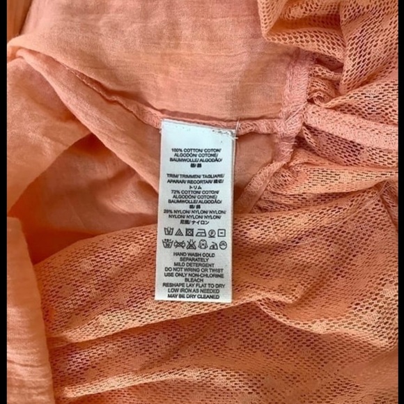 Free People small boho halter backless mini dress vibrant papaya color - Picture 9 of 11